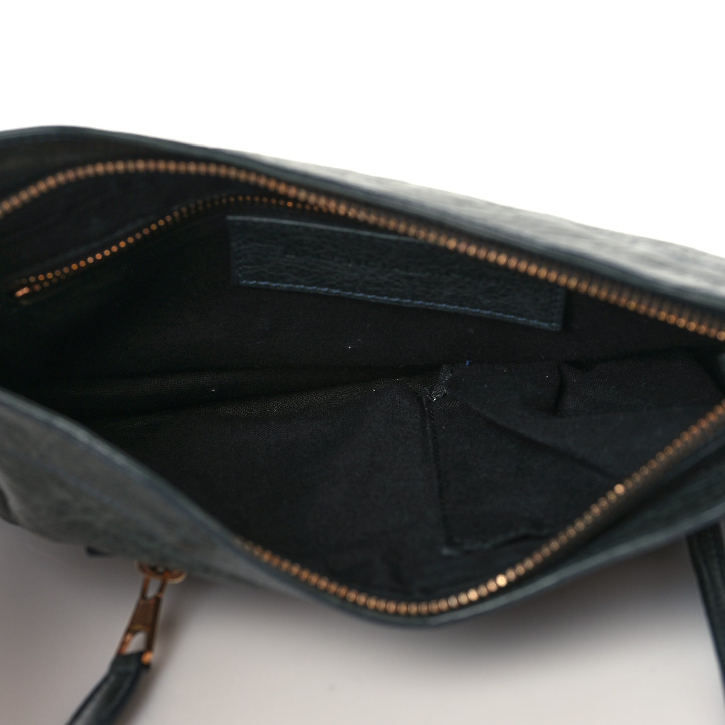 Agneau Giant 12 Rose Gold Hardware Hip Anthracite