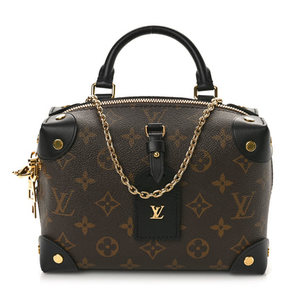 Louis Vuitton Monogram Petite Malle Souple Black 1 of 8
