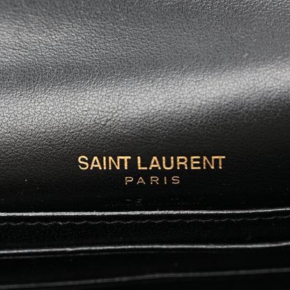 Saint Laurent Smooth Calfskin Monogram Kate Belt Bag Black 6 of 9