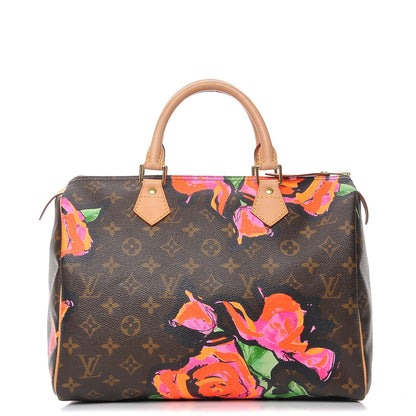Louis Vuitton Monogram Roses Speedy 30 1 of 8