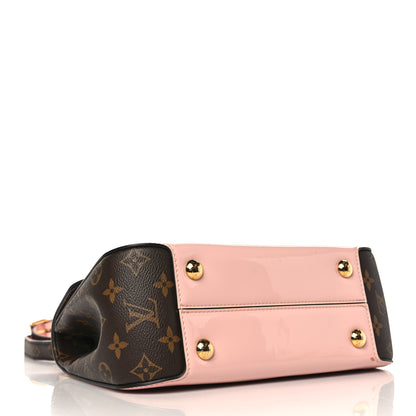 Louis Vuitton Patent Calfskin Monogram Cherrywood PM Rose Ballerine 4 of 10