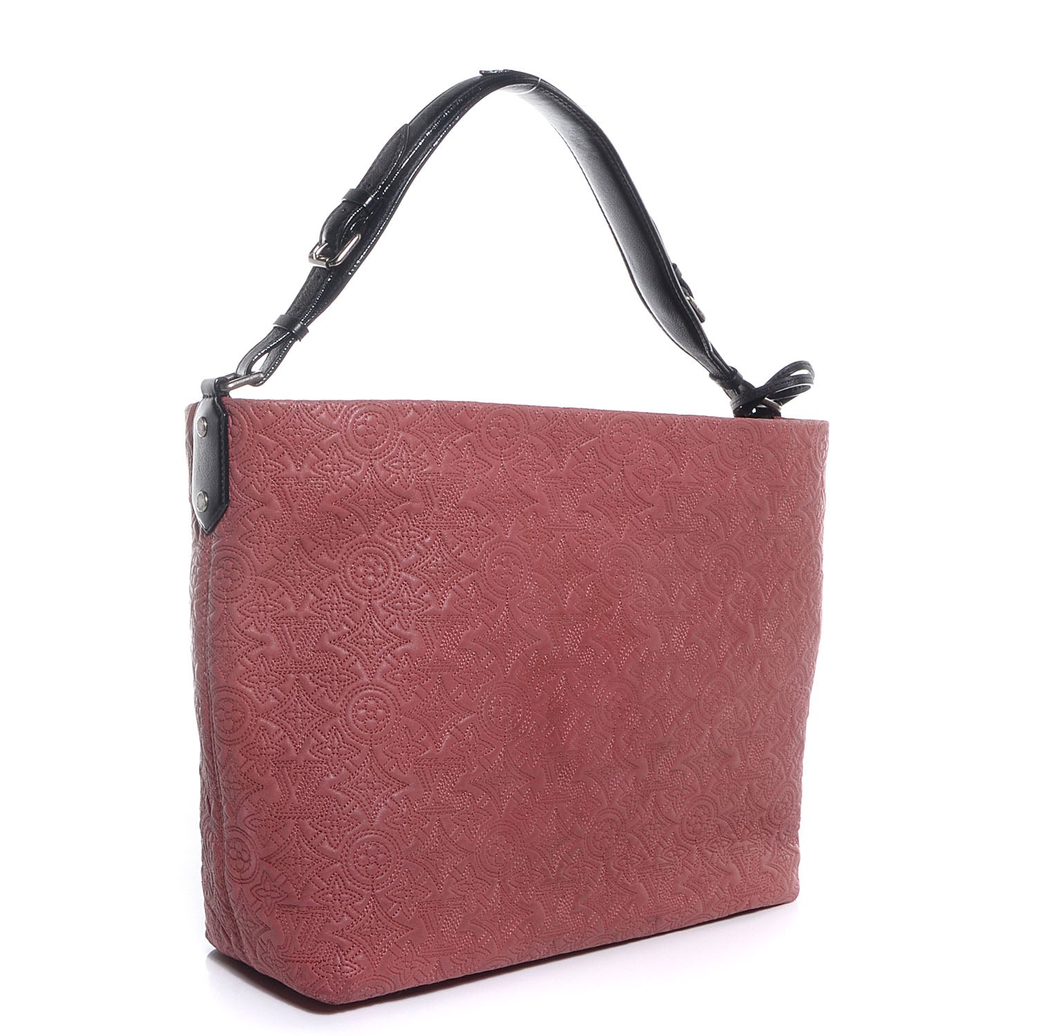 Louis Vuitton Monogram Lambskin Antheia Hobo PM Framboise 3 of 7