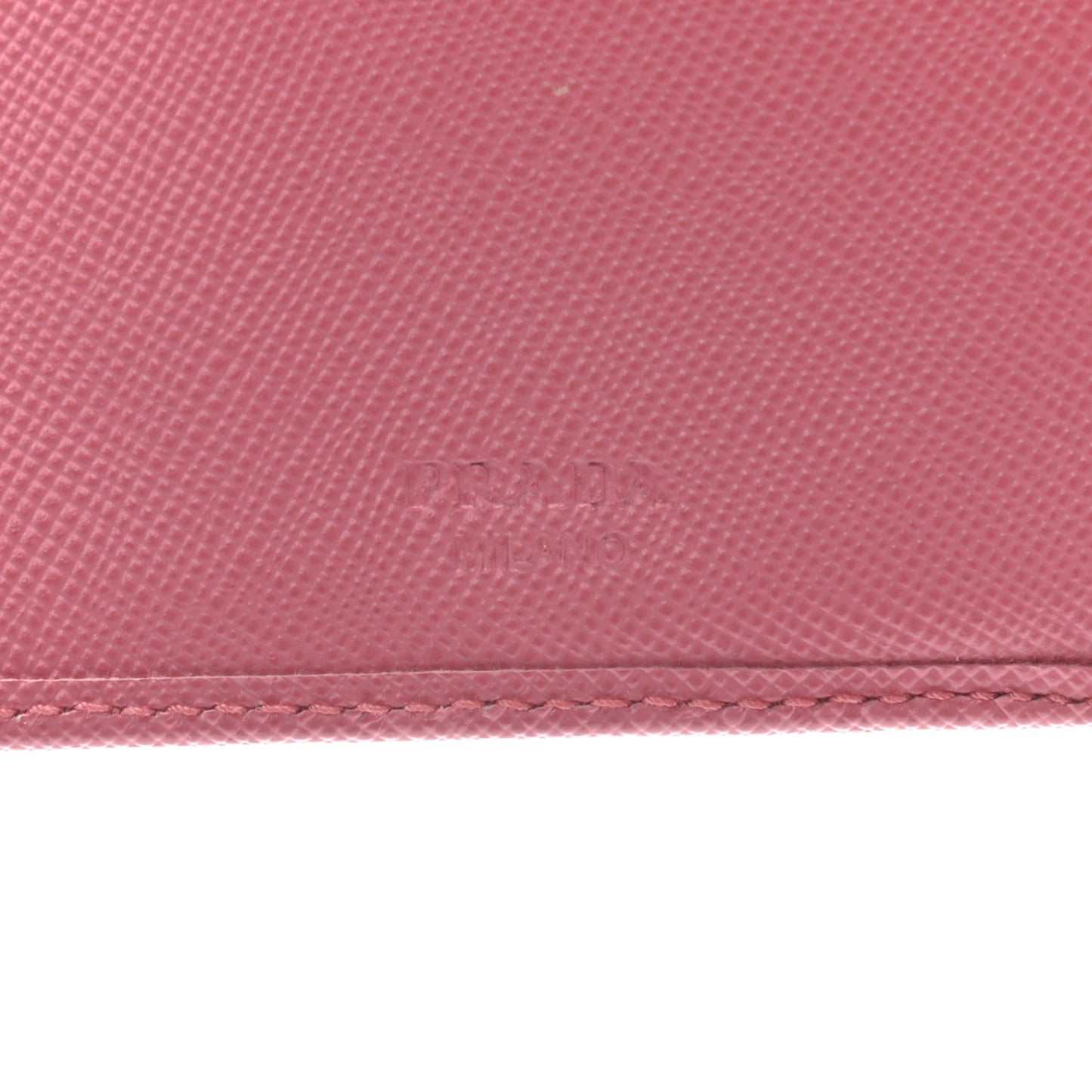 Saffiano Metal Bi-Fold Wallet Petalo
