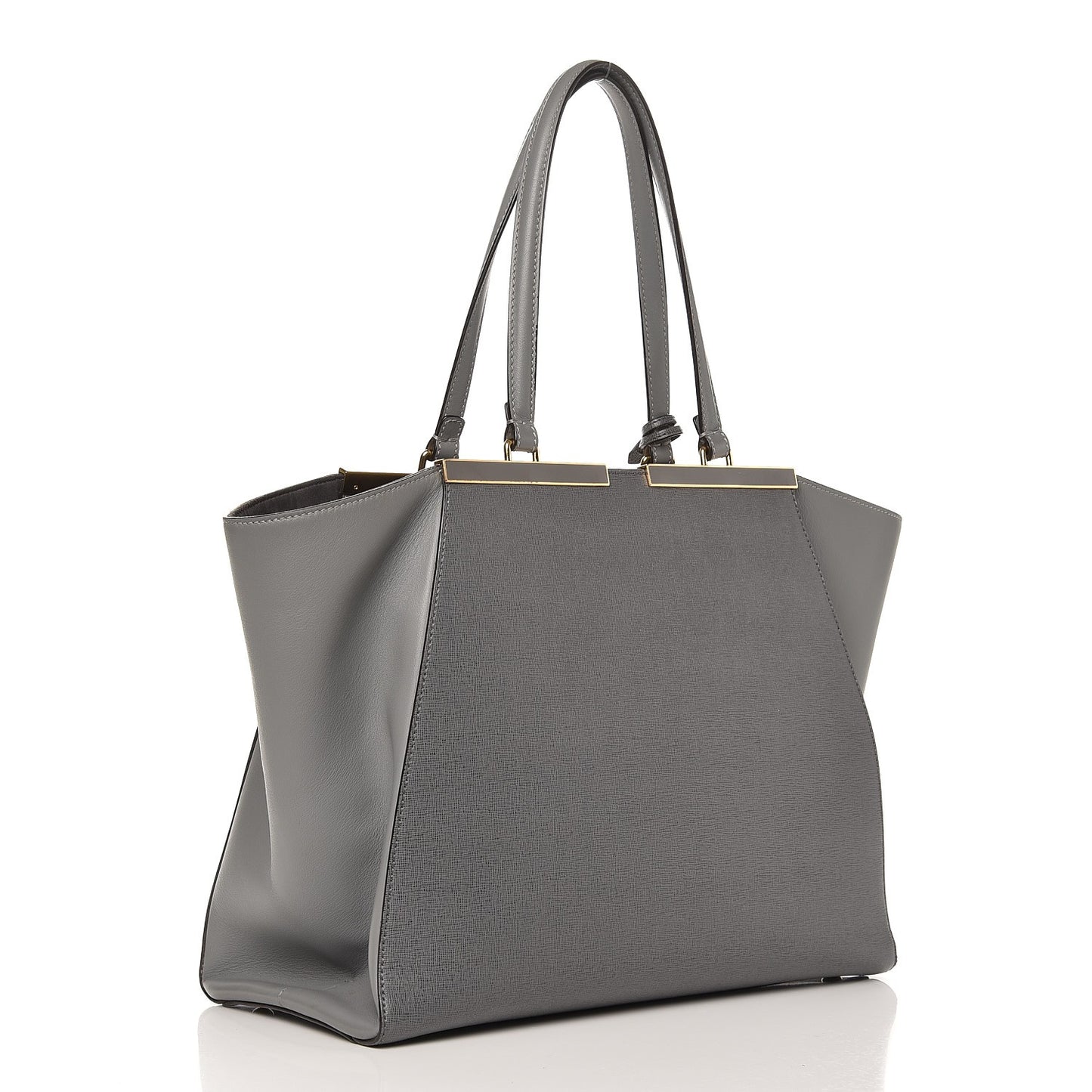 Vitello Elite Large 3Jours Tote Grigio