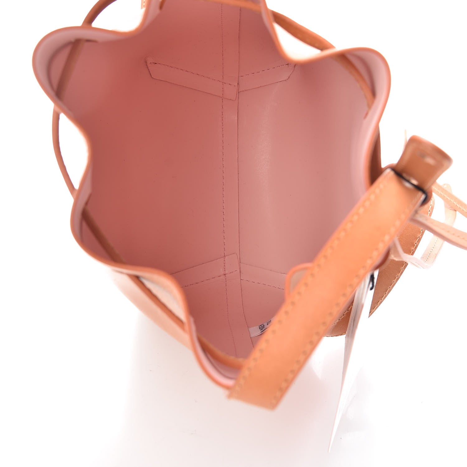 Mansur Gavriel Calfskin Mini Mini Bucket Bag Cammello Rosa 5 of 8
