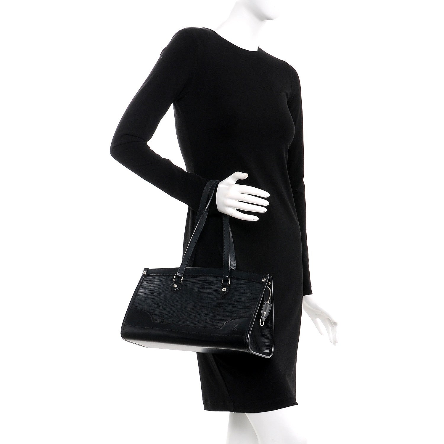 Louis Vuitton Epi Madeleine PM Black 3 of 9