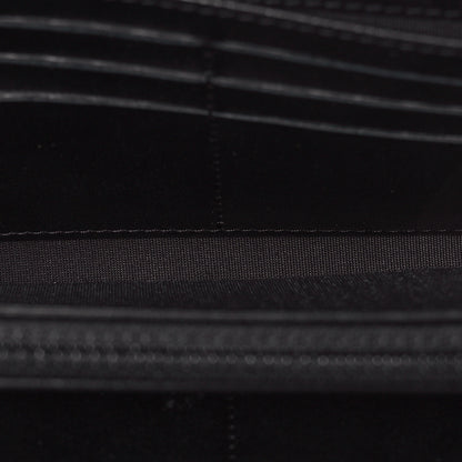 Chanel Caviar Timeless CC Large Gusset Flap Wallet Black 5 of 10