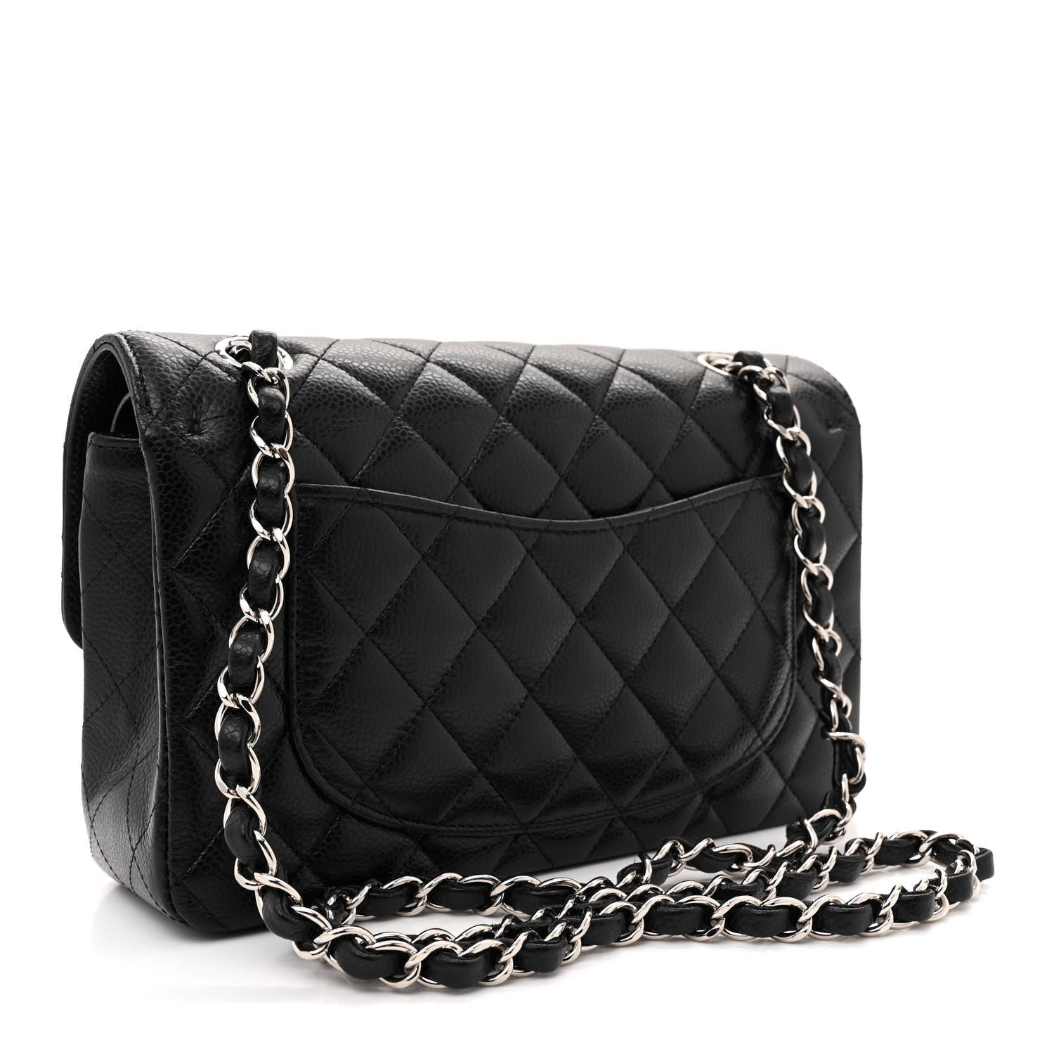 Chanel Caviar Quilted Small Double Flap Black 3 of 12