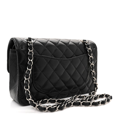 Chanel Caviar Quilted Small Double Flap Black 3 of 12