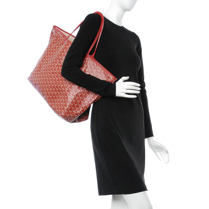 Goyard Goyardine Saint Louis GM Red 2 of 8