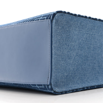 Givenchy Denim 4G Medium Chain Tote Blue 10 of 12
