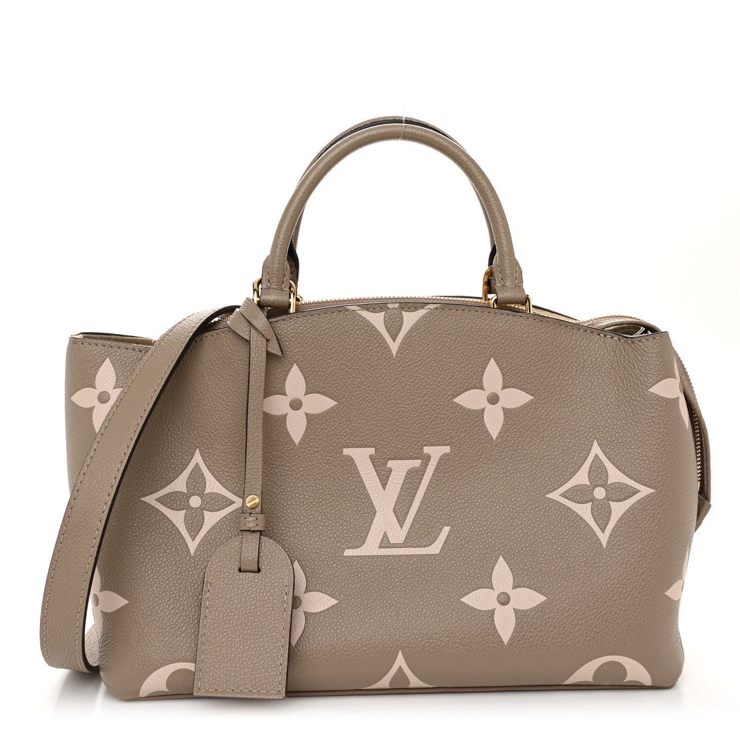 Louis Vuitton Empreinte Monogram Giant Petit Palais Tourterelle Creme 1 of 9