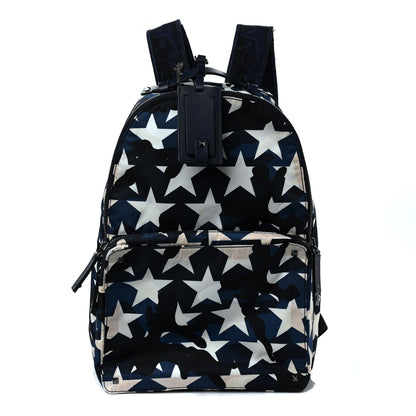 Valentino Garavani Nylon Camustars Backpack Navy Multicolor 1 of 9