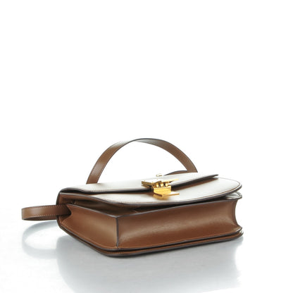 Celine Box Calfskin Medium Classic Box Flap Bag Camel 4 of 8