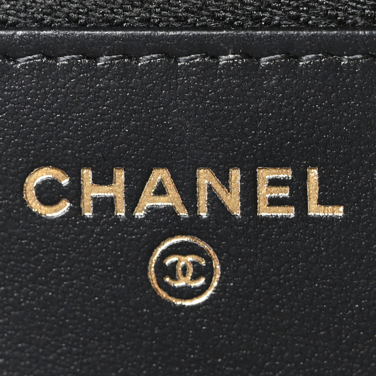 Chanel Caviar Quilted Camellia Wallet On Chain WOC Black 6 of 12