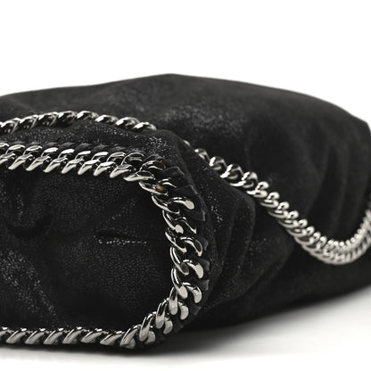 Stella McCartney Shaggy Deer Falabella Fold Over Tote Black 9 of 10
