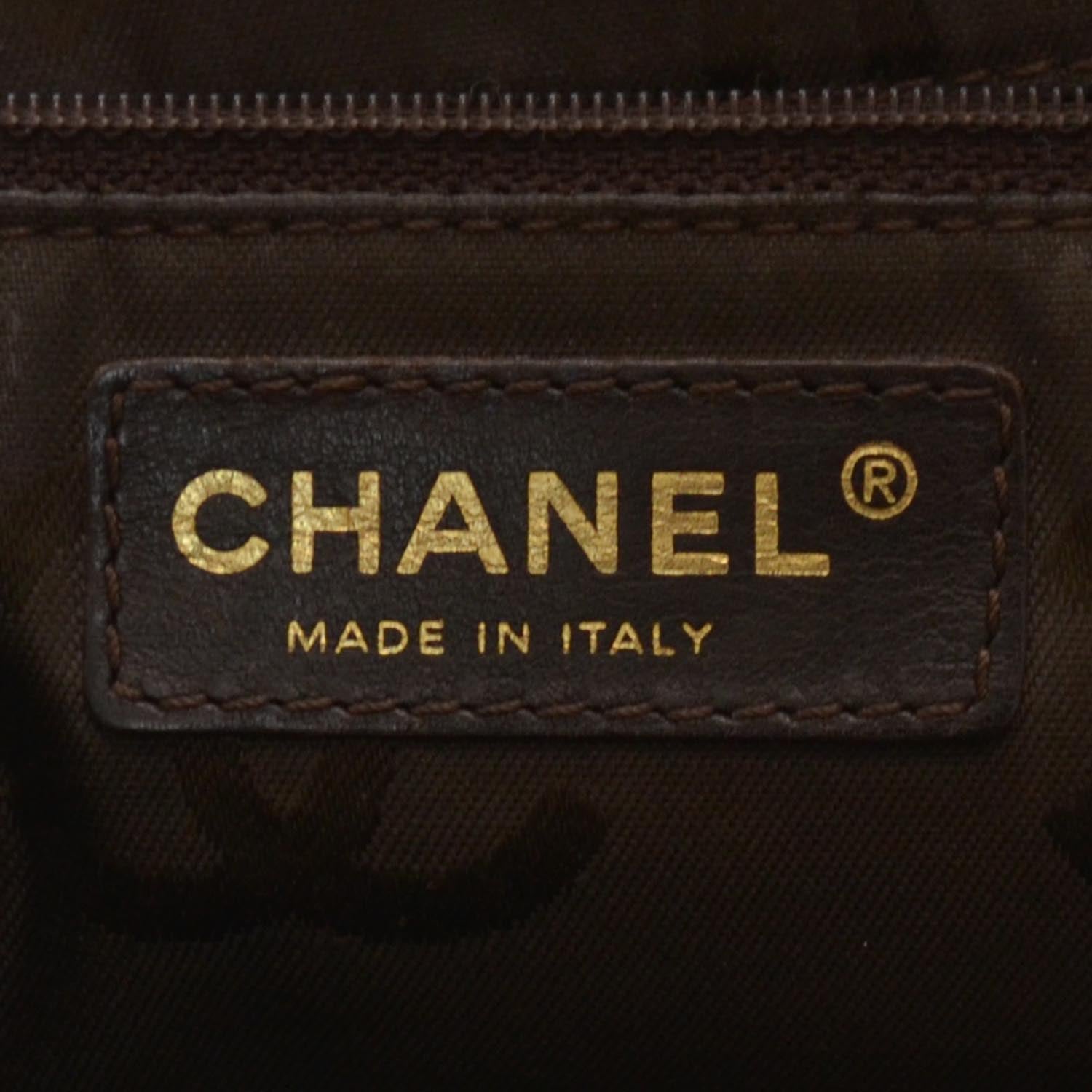Chanel Caviar Shoulder Bag Brown 6 of 9