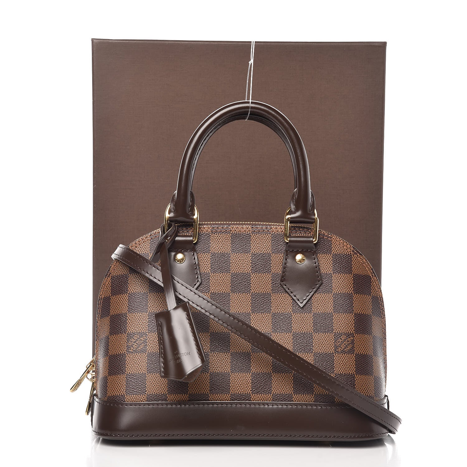 Louis Vuitton Damier Ebene Alma BB 13 of 13