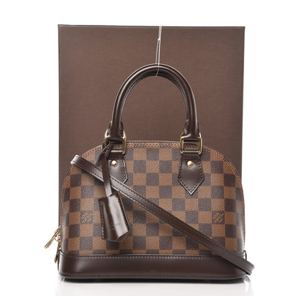 Louis Vuitton Damier Ebene Alma BB 13 of 13