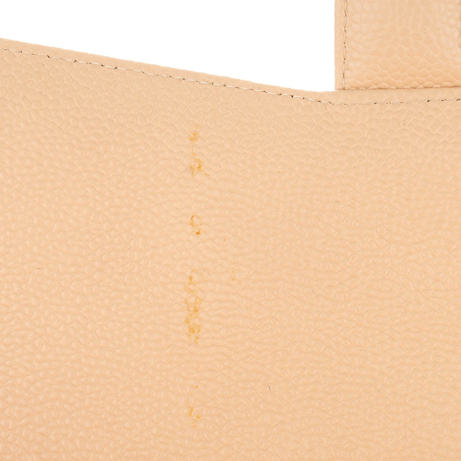 Chanel Caviar Quilted Jumbo Double Flap Beige Clair 6 of 9