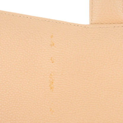 Chanel Caviar Quilted Jumbo Double Flap Beige Clair 6 of 9