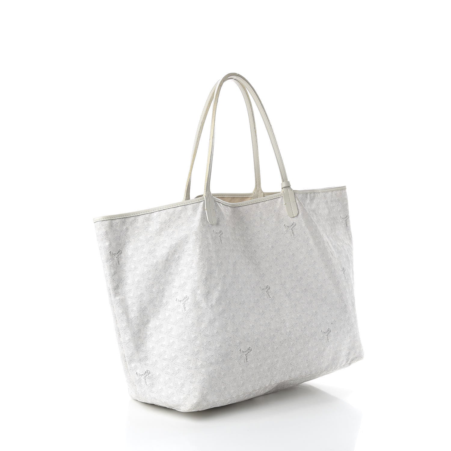 Goyard Goyardine Saint Louis GM White 3 of 10