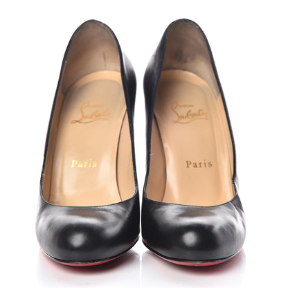 Christian Louboutin Kid Simple 100 Pumps 37 Black 2 of 18