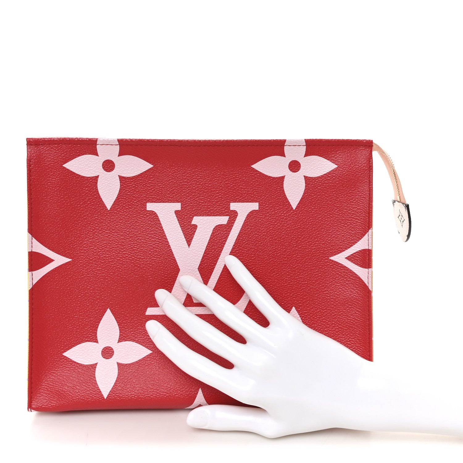 Louis Vuitton Monogram Giant Toiletry Pouch 26 Rouge 2 of 6