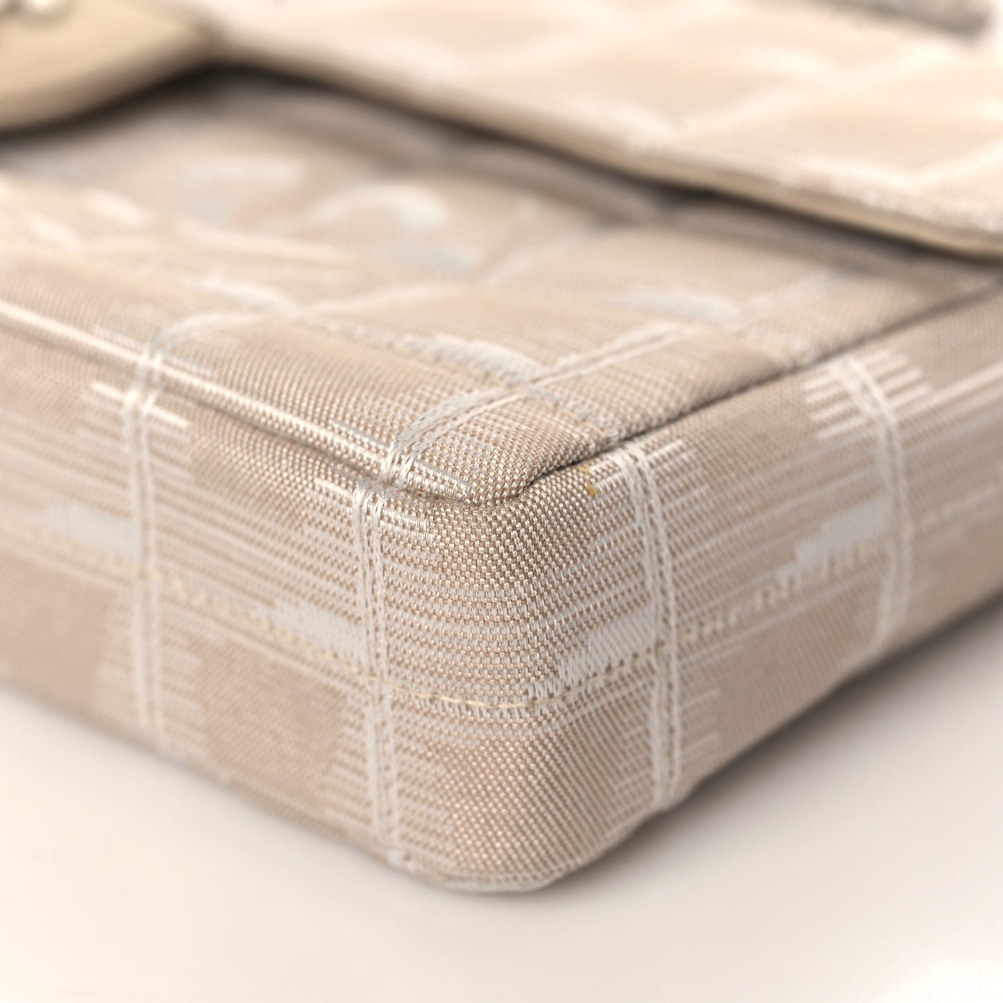 Nylon Travel East West Flap Beige