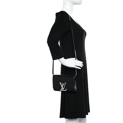 Louis Vuitton Electric Epi Louise Strap PM Black 2 of 11