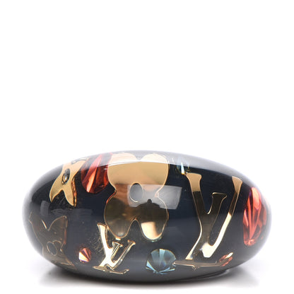 Louis Vuitton Resin Swarovski Crystal Inclusion Ring M Navy 6.5 1 of 4