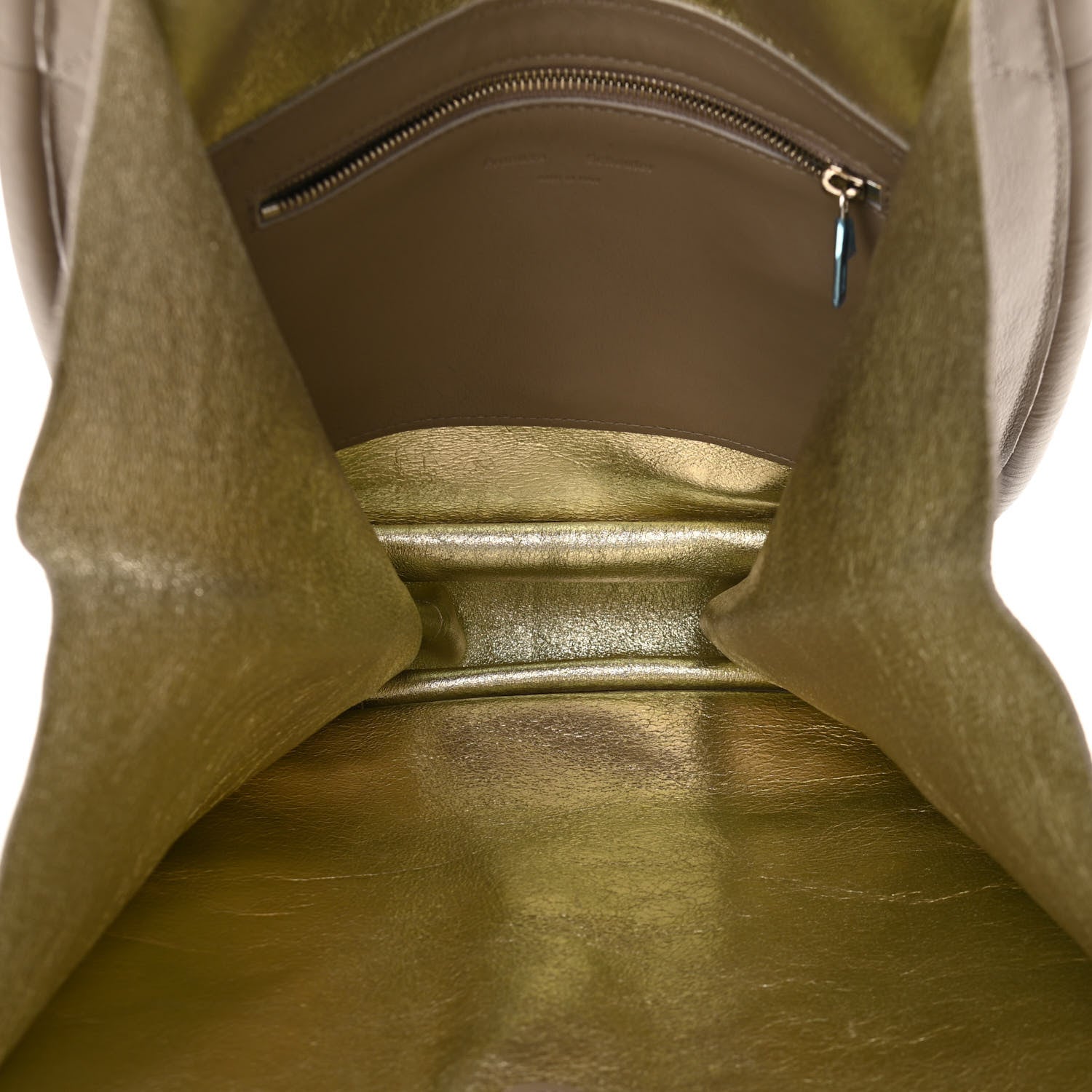 Proenza Schouler Calfskin L Lux Rope Handle Tote Brown Gold 5 of 10