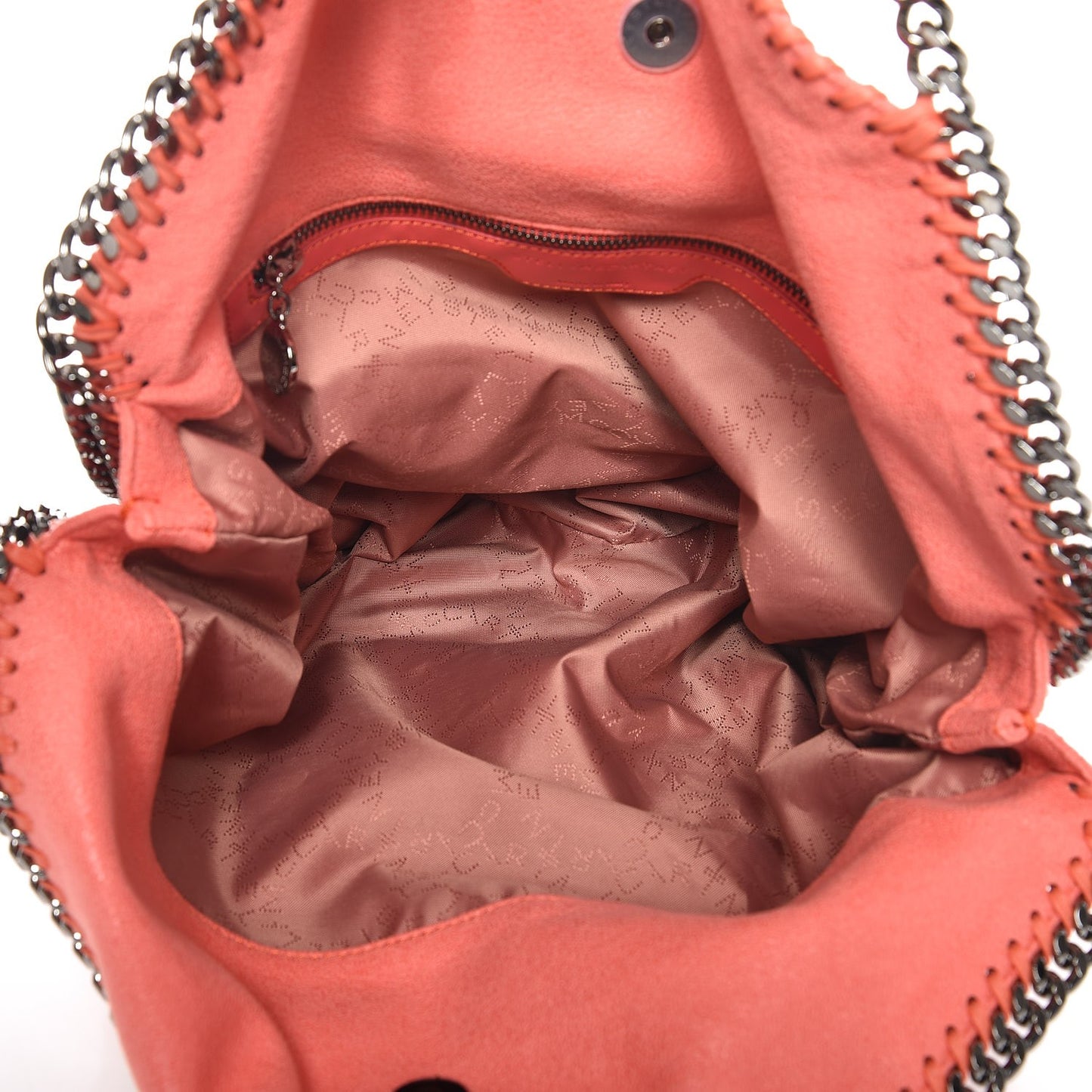 Shaggy Deer Mini Falabella Fold Over Tote Peony