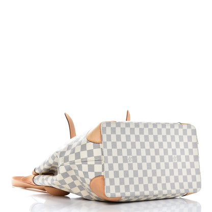 Louis Vuitton Damier Azur Hampstead MM 4 of 19