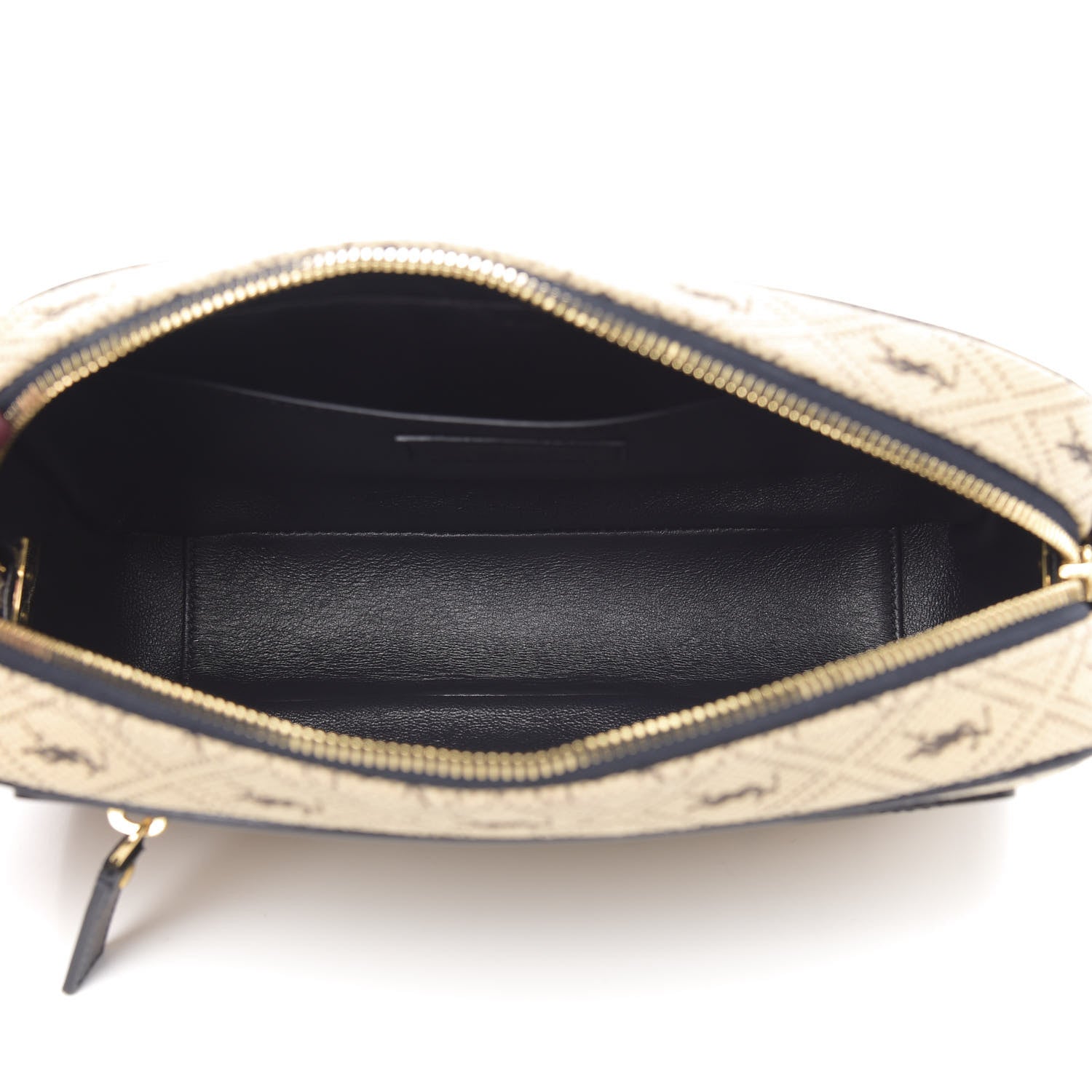 Saint Laurent Canvas Monogram All Over Camera Bag Beige 5 of 9