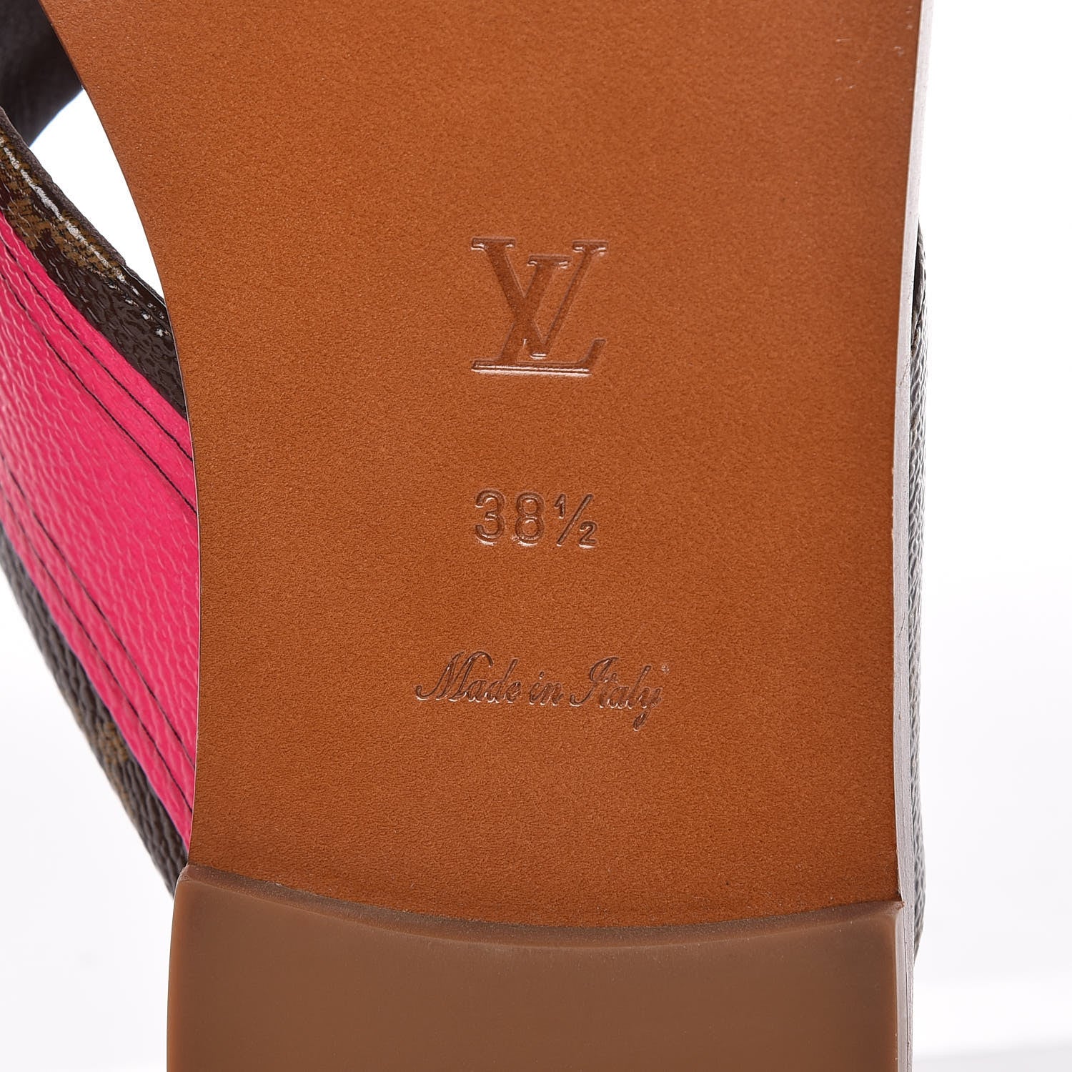 Louis Vuitton Monogram Panorama Flat Mules 38.5 Cacao 8 of 10