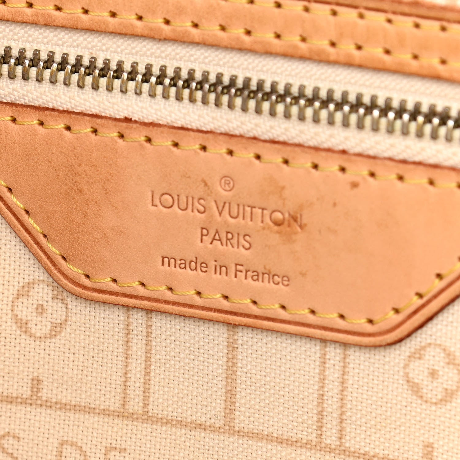 Louis Vuitton Damier Azur Neverfull MM 6 of 9