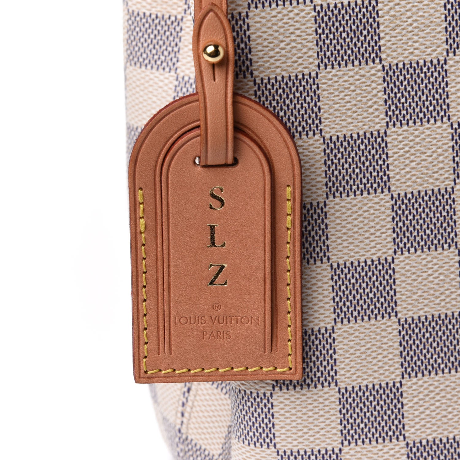 Louis Vuitton Damier Azur Graceful PM Rose Ballerine 5 of 5