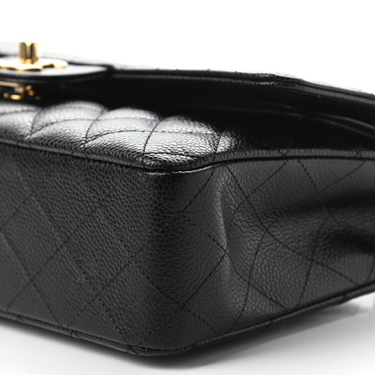 Chanel Caviar Quilted Medium Double Flap Black 10 of 10