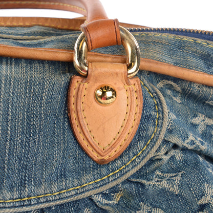 Louis Vuitton Denim Neo Cabby MM Blue 7 of 17
