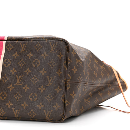 Louis Vuitton Monogram My LV Heritage Neverfull GM Fuchsia White 5 of 13
