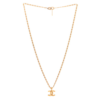 Chanel Metal CC Necklace Gold 3 of 8