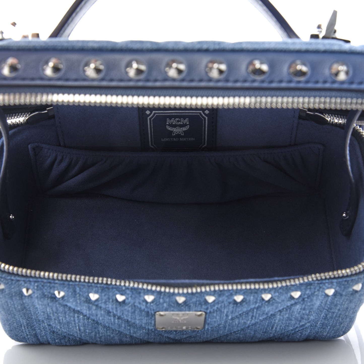 Denim Rockstar Vanity Case Blue
