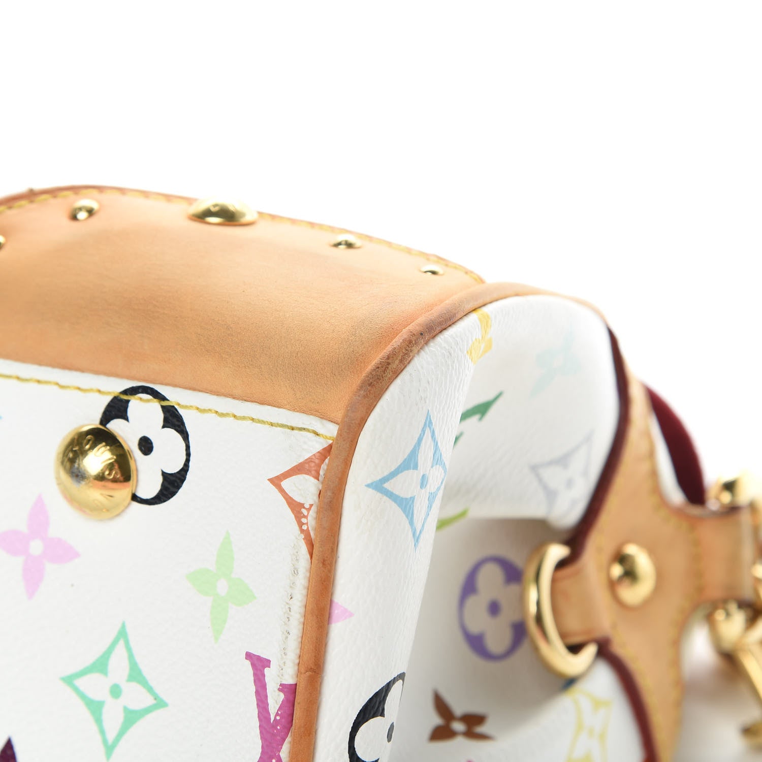 Louis Vuitton Monogram Multicolor Beverly MM White 9 of 16