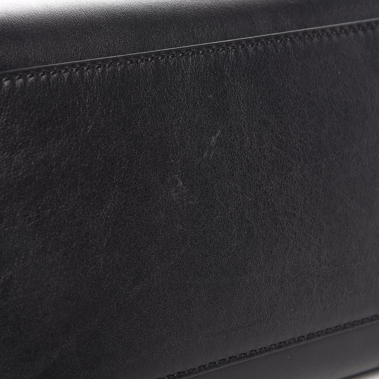 Vitello Rockstud Double Handle Tote Black