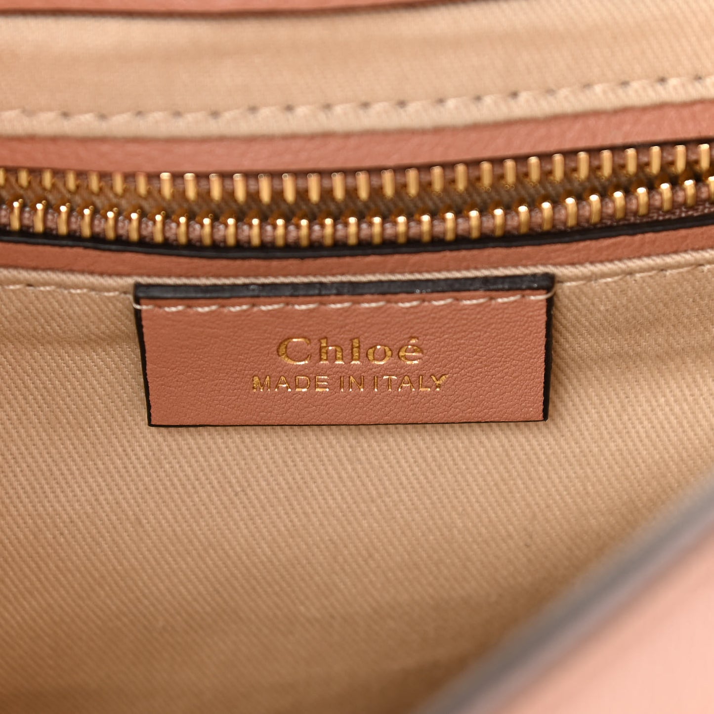 Suede Calfskin Small Faye Backpack Nougat