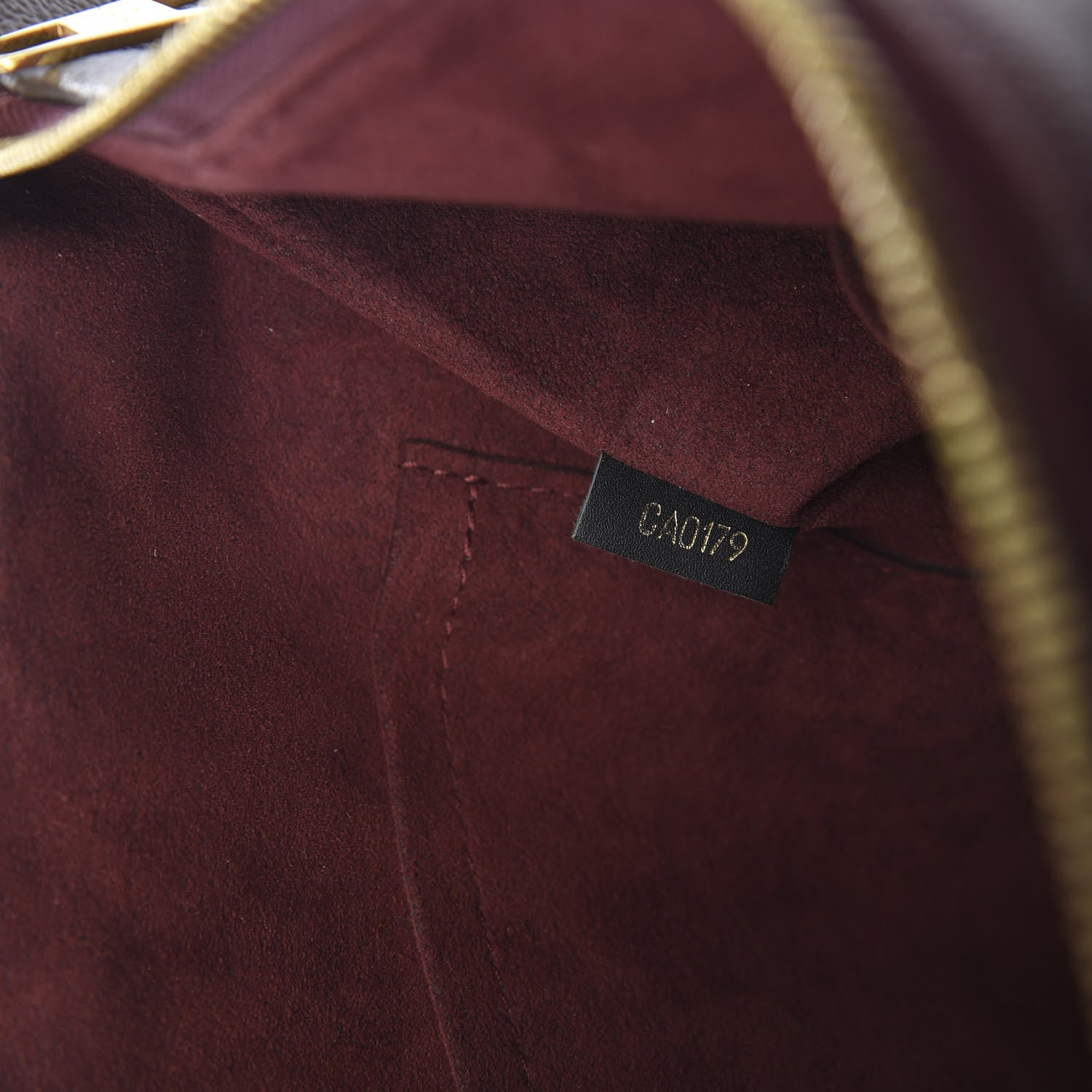 Louis Vuitton Monogram V Tote MM Bordeaux 6 of 11