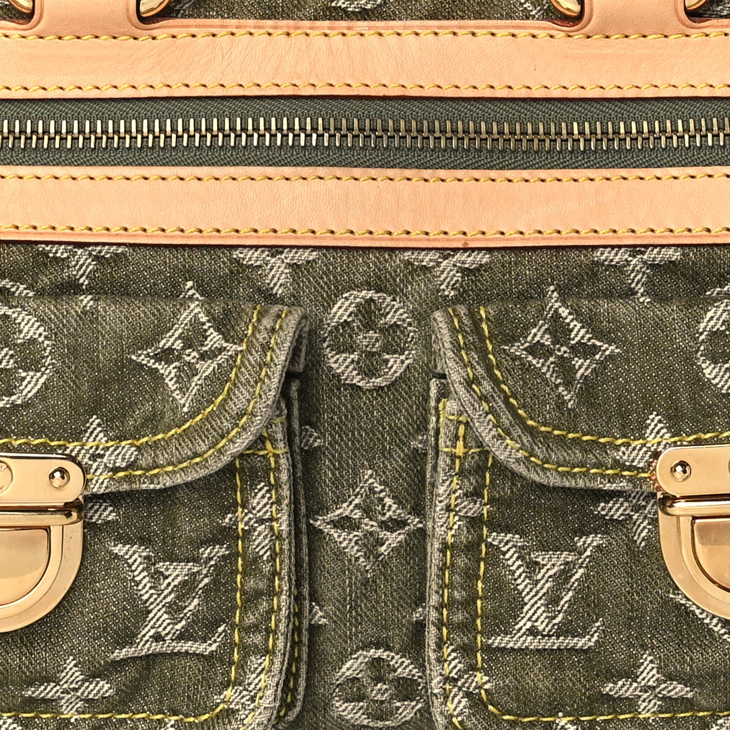 Louis Vuitton Monogram Denim Neo Speedy Lichen 7 of 9