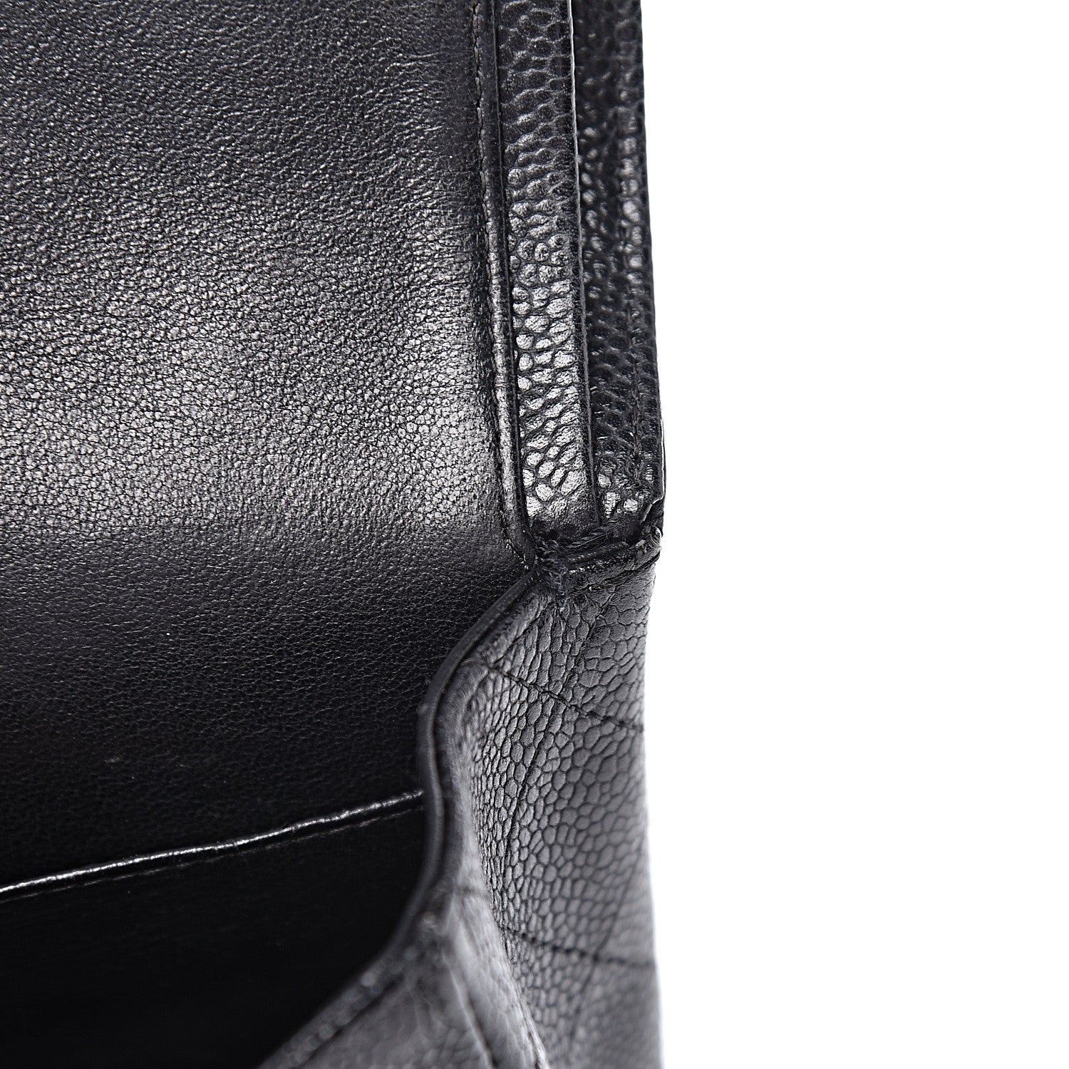 Chanel Caviar Quilted Medium Double Flap Black 9 of 15