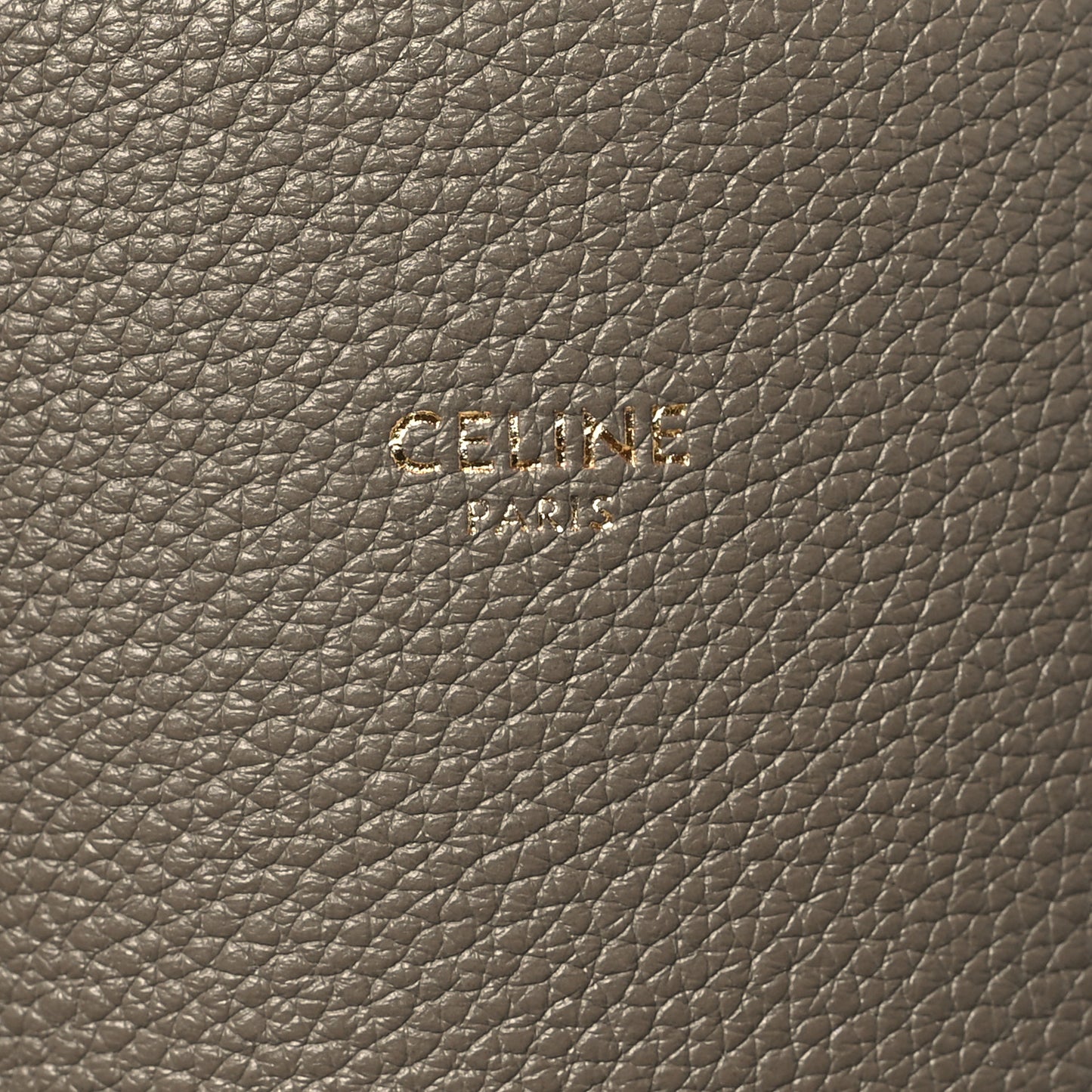 Soft Grained Calfskin Small Belt Cabas Phantom Taupe